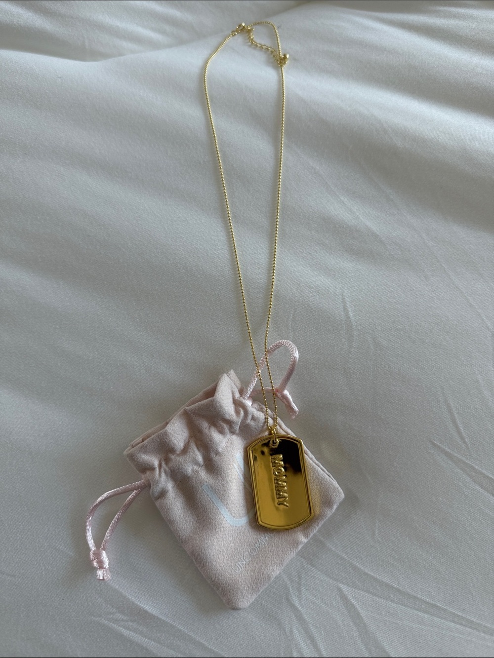 Uncommon James Gold MOMMY Necklace